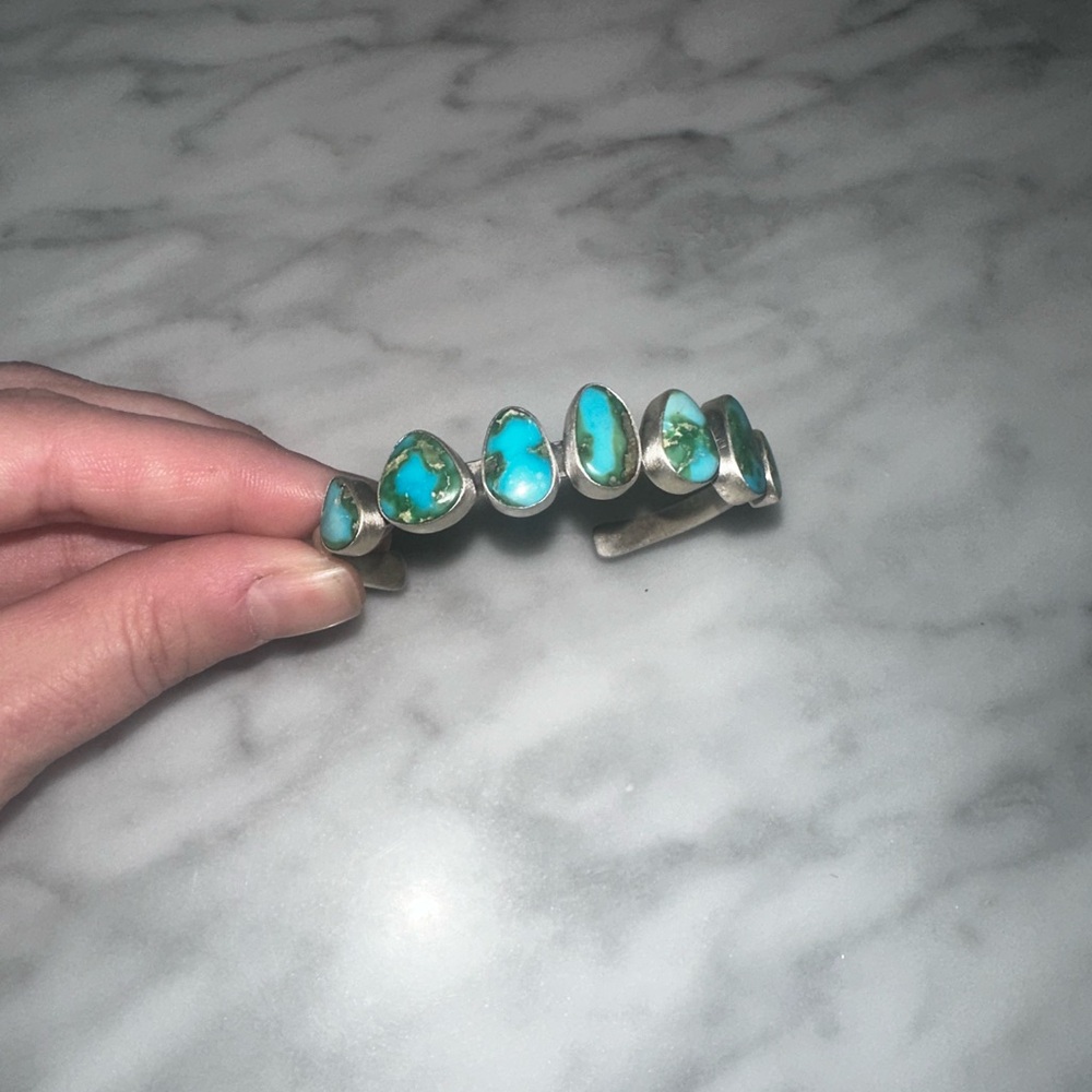 Turquoise Silver Bracelet